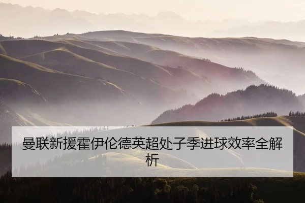 曼联新援霍伊伦德英超处子季进球效率全解析